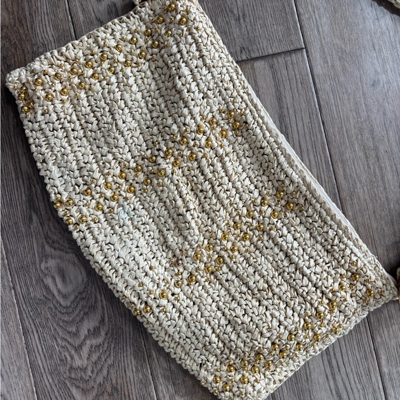 Fashion Nova Cream Paraiso Shoulder Bag - Natural/Combo - Picture 5 of 5